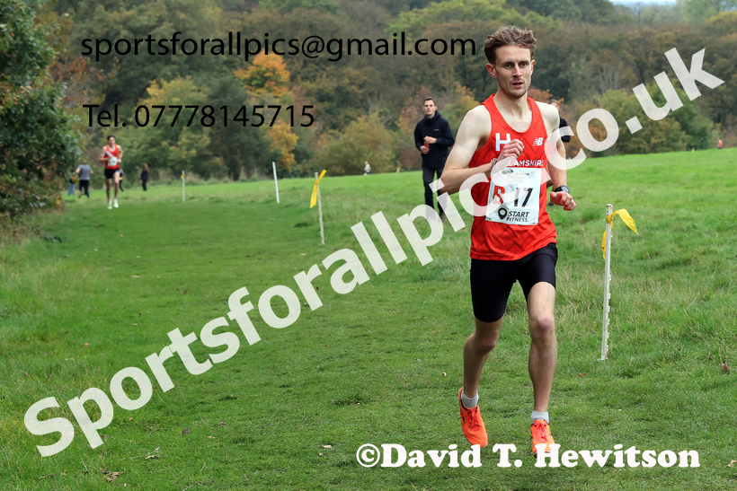 Senior Mens relay, 2025 Northern Cross Country Relays, Graves Park, Sheffield. Photo: David T. Hewitson/Sports for All Pics